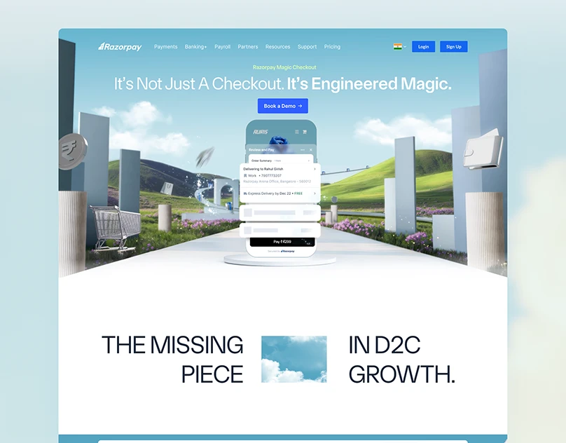 Razorpy | Magic Checkout Landing Page
